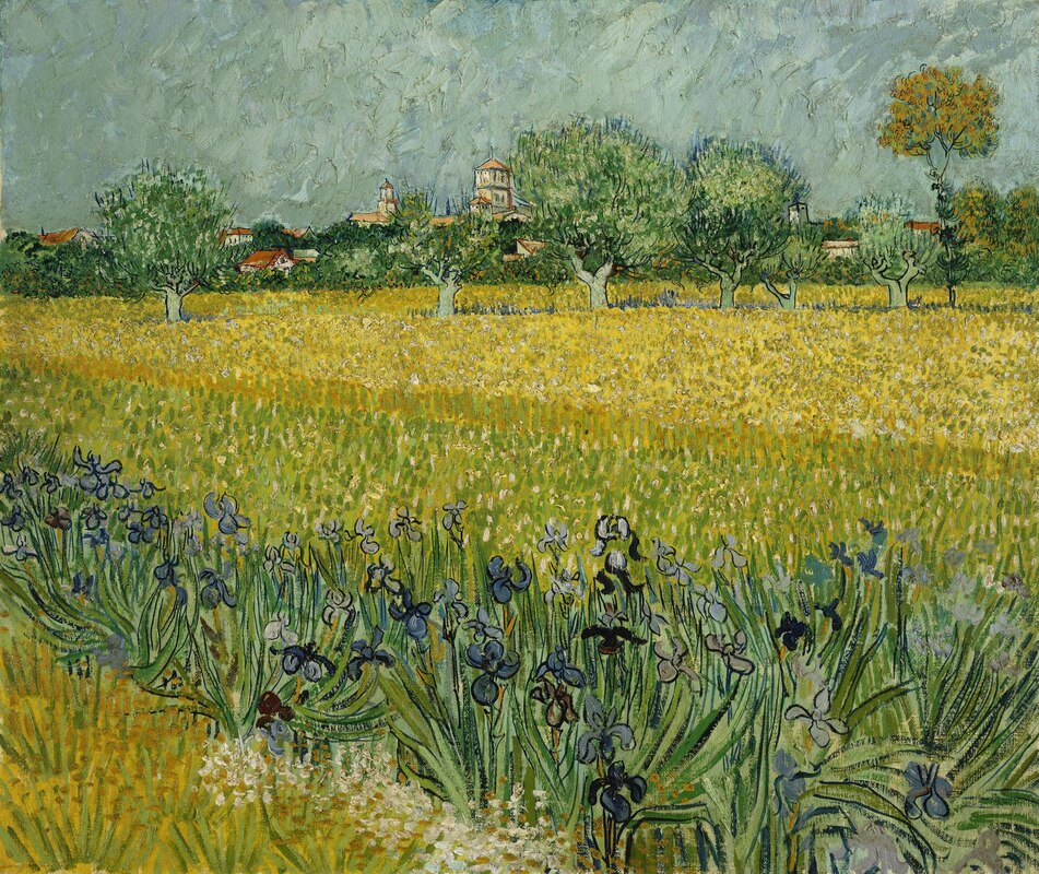 Aprilie (de ​Vincent van Gogh)