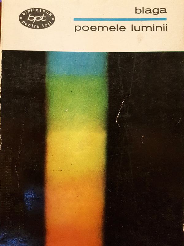 Poemele luminii, volum de poezii de Lucian Blaga coperta